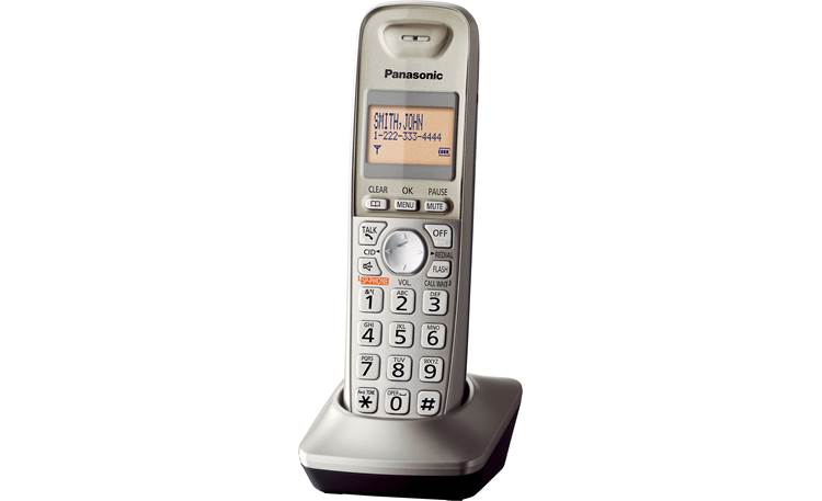 Additional handset for use with Panasonic KX-TG4220-series phones