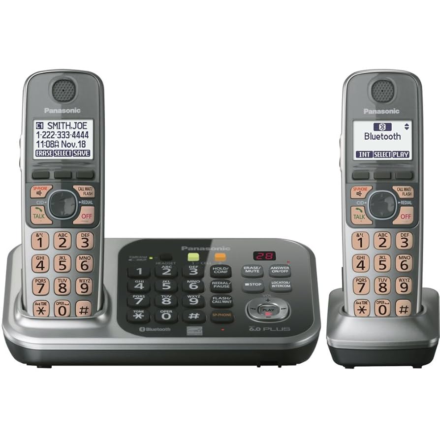 Panasonic KX-TG7742 Dect 6.0 Plus Link to Cell Phone System.