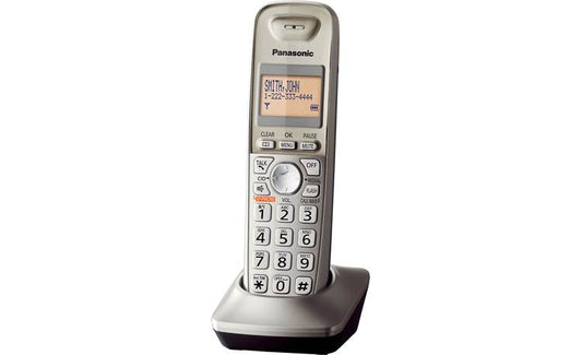Additional handset for use with Panasonic KX-TG4220-series phones