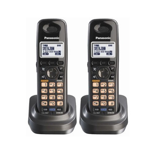 Panasonic KX-TGA939T 1.9 GHz DECT 6.0 Additional Digital Cordless Handsets for the KX-TG939 Series  2-pack