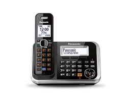 Panasonic KX-TG6841B Dect 6.0 1-Handset  Landline Telephone(Renewed)