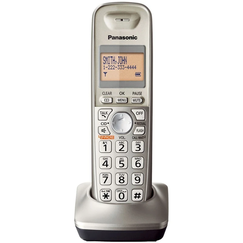 Panasonic KX-TGA402N 1.9GHz Extra Handset Additional cordless phone for use with Panasonic KX-TG4220-series phones
