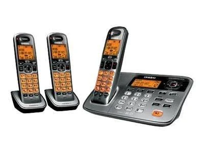 Uniden D1685-3T Cordless Phone Answering System with Caller ID - DECT 6.0 3 Handsets