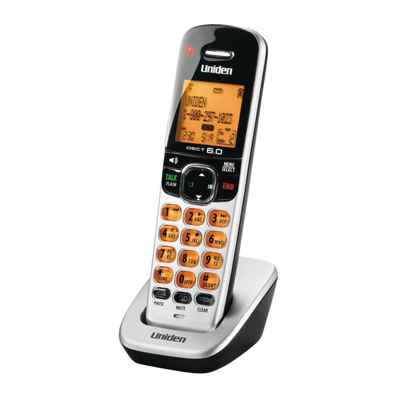 Uniden DCX170 Replacement Extra Handset  Cordless Phone for D1760 D1780 series